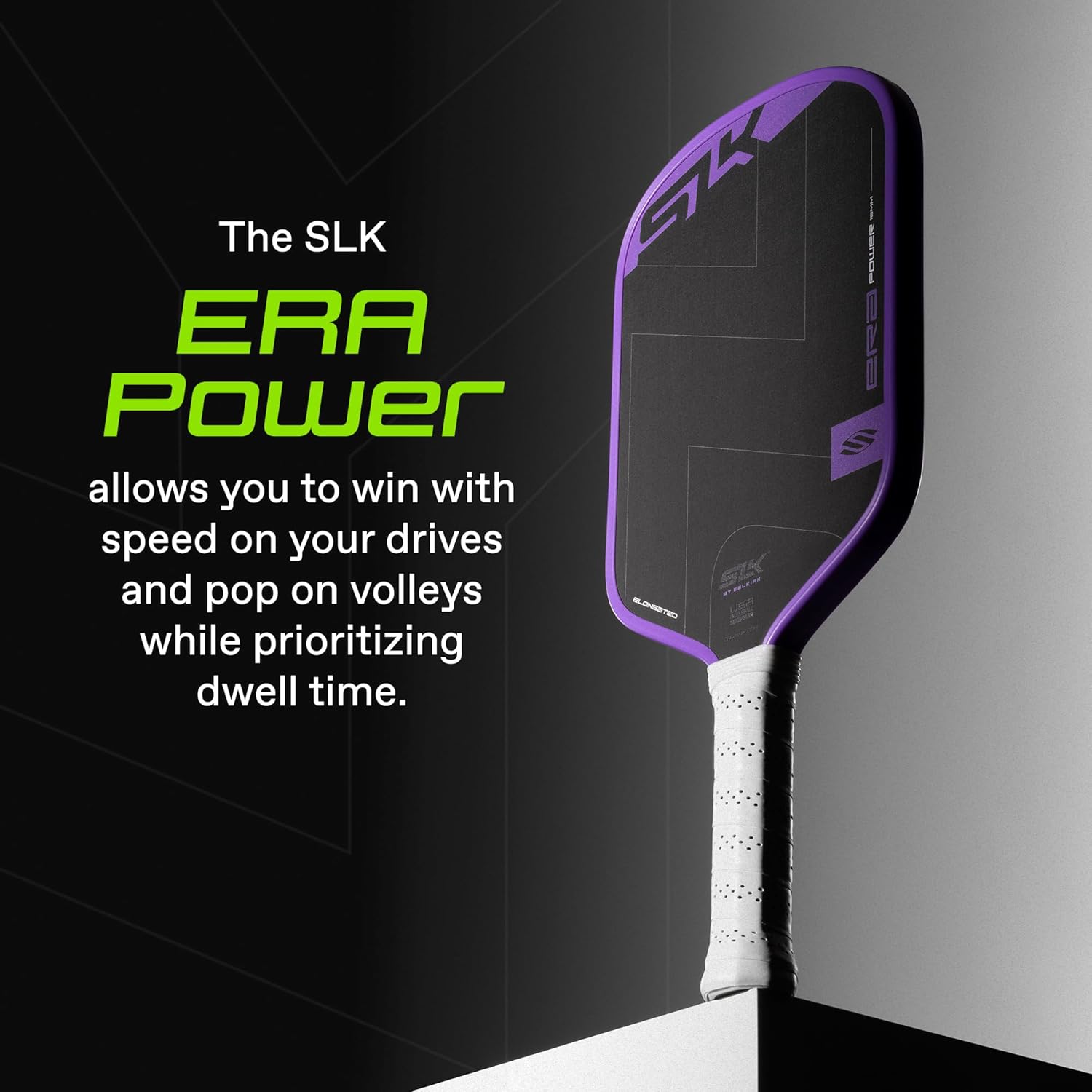 Selkirk Sport SLK ERA Power Pickleball Paddle | Carbon Fiber & Fiberglass Hybrid Face for Power, Spin & Control | Dynamic Fusion Core | Professional Pickleball Paddles for Aggressive Players - Image 4