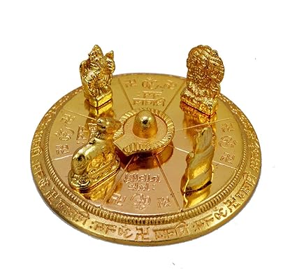 Generic Lord Shiva Family Idol, Brass by Make in India