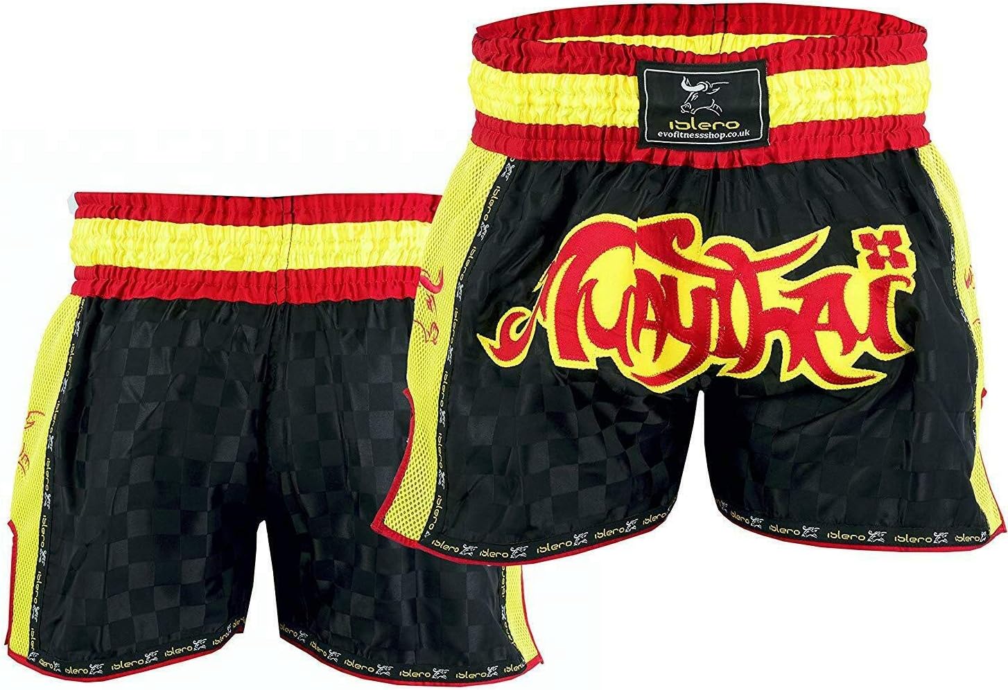 Islero Muay Thai Shorts Fight MMA Kick Boxing Shorts Grappling Martial Arts Gear UFC Cage Fighting Shorts Mens Clothing
