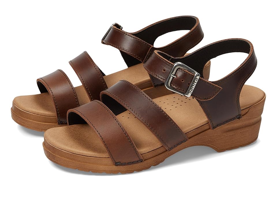Sanita Sesso (Brown) Women's Sandals INTERNATIONAL SHIPPING