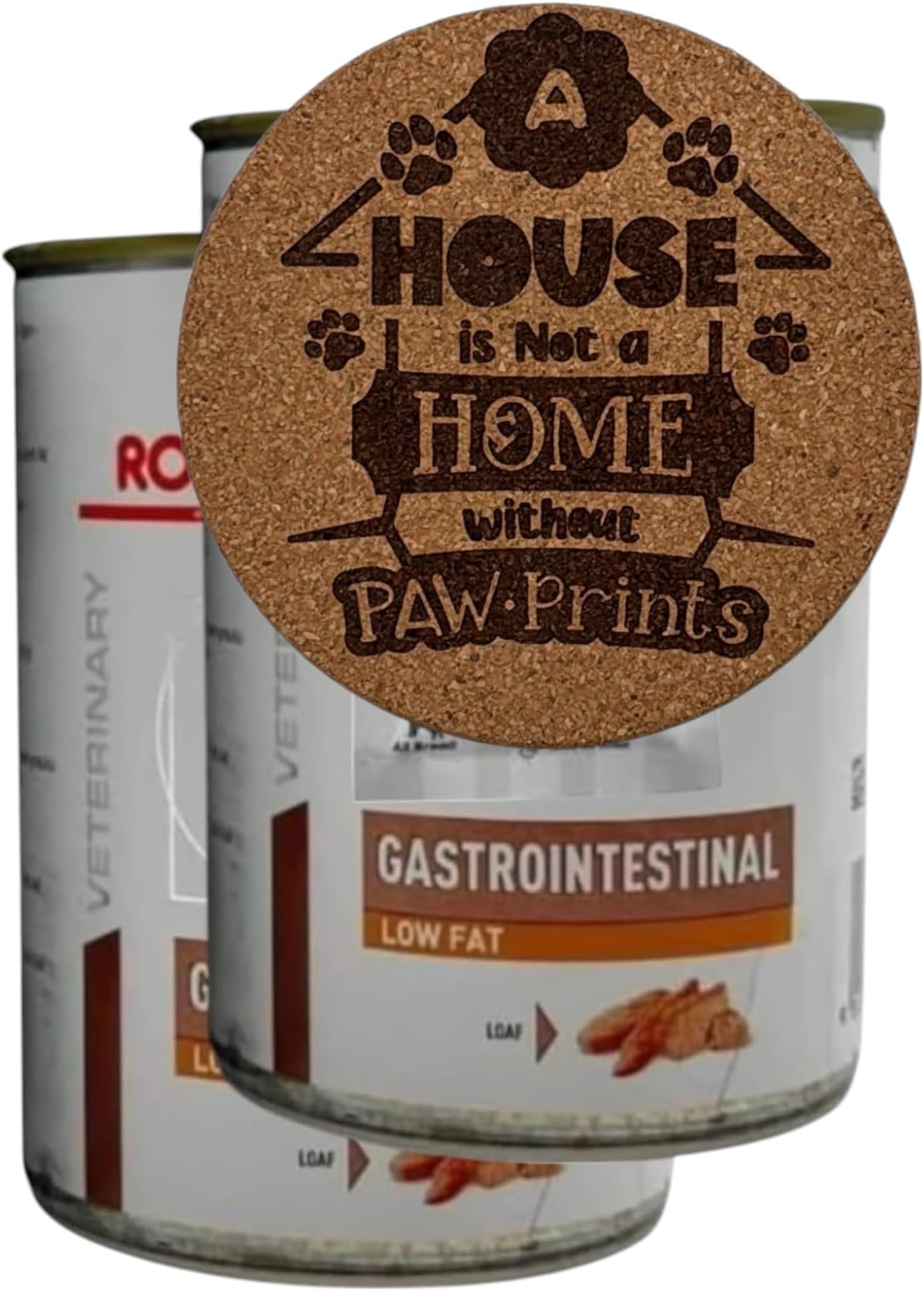 Gastrointestinal Low Fat Pack 2x410g Wet Dog Food in Loaf to Support Canine Gastro Health with AETN Jerky Treat