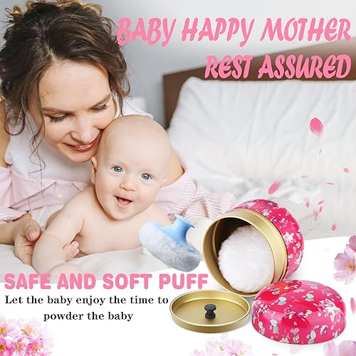 Miniatura 7 de Caja de polvo suelta vacía portátil para maquillaje cosmético con tapas y caja de polvo para el hogar y viajes