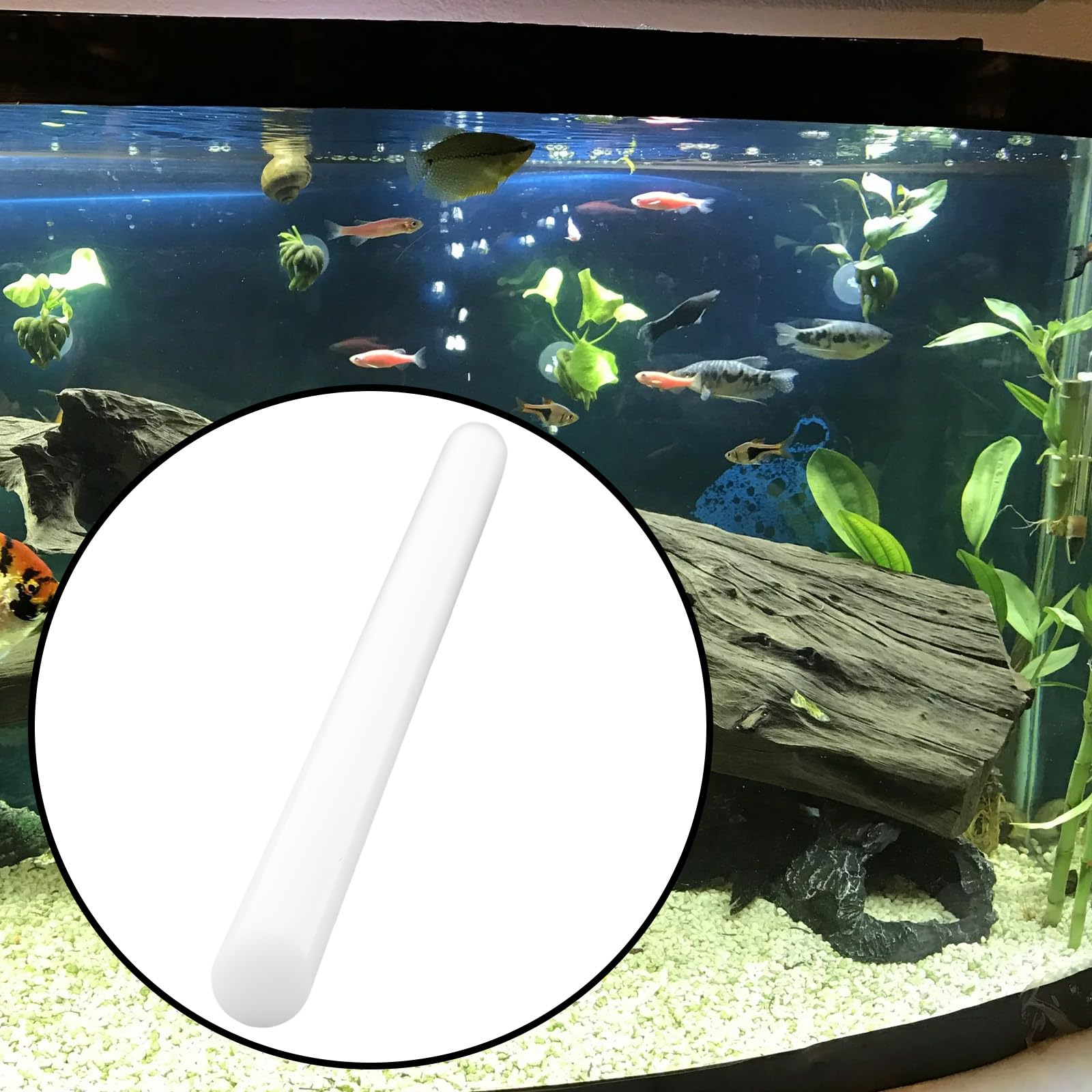 Lot de 2 Arbres de Turbine en Céramique 3 X 90 Mm Et 4 X 90 Mm pour Pompe à Eau d'aquarium