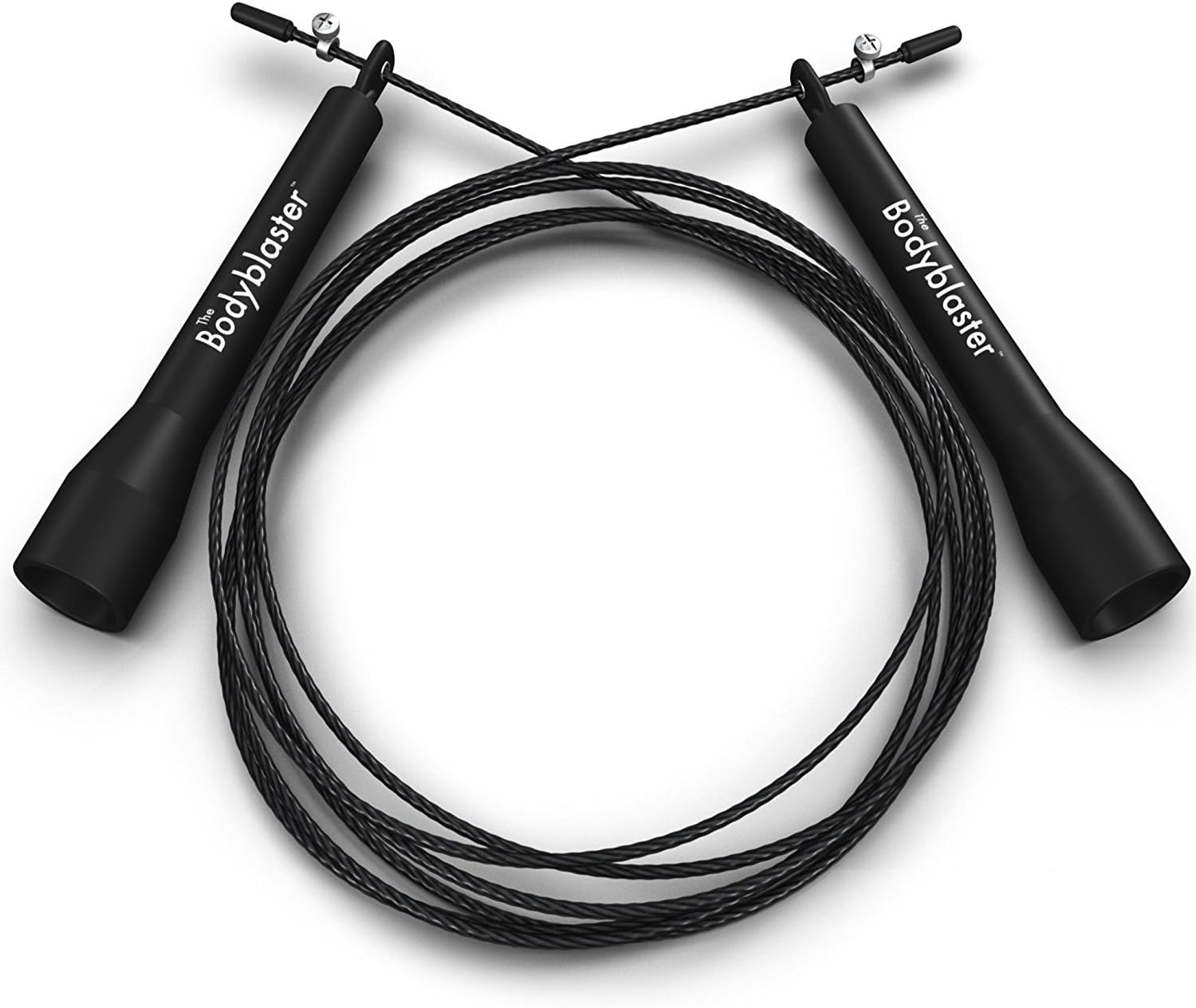 Speed Rope for Crossfit Training - Best Jump Rope for Double Unders — Adjustable Length - Ultra Speed Cable Boxing Workout - A Cyclone of a Jumping Rope - Cardio Fitness Gym Rope Exercises - Most Aero Dynamic of Speed Ropes