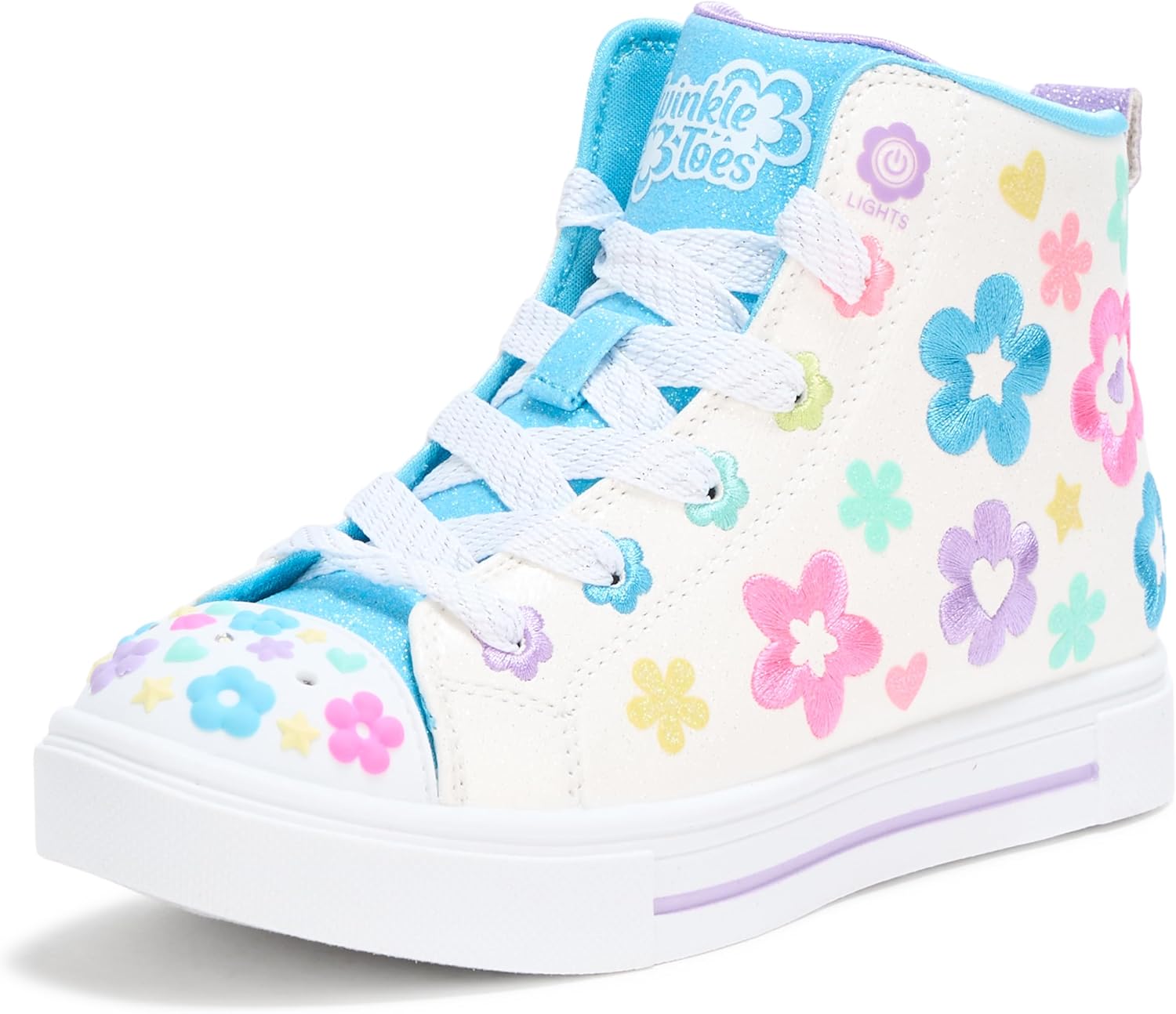 Skechers Girls Twinkle Sparks - Fun Light-Up Design