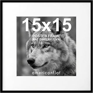 Americanflat 15x15 Picture Frame Slim Molding