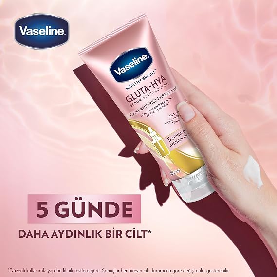 Vaseline Gluta Hya Serum Etkili Losyon Canlandırıcı Parlaklık 200 ml