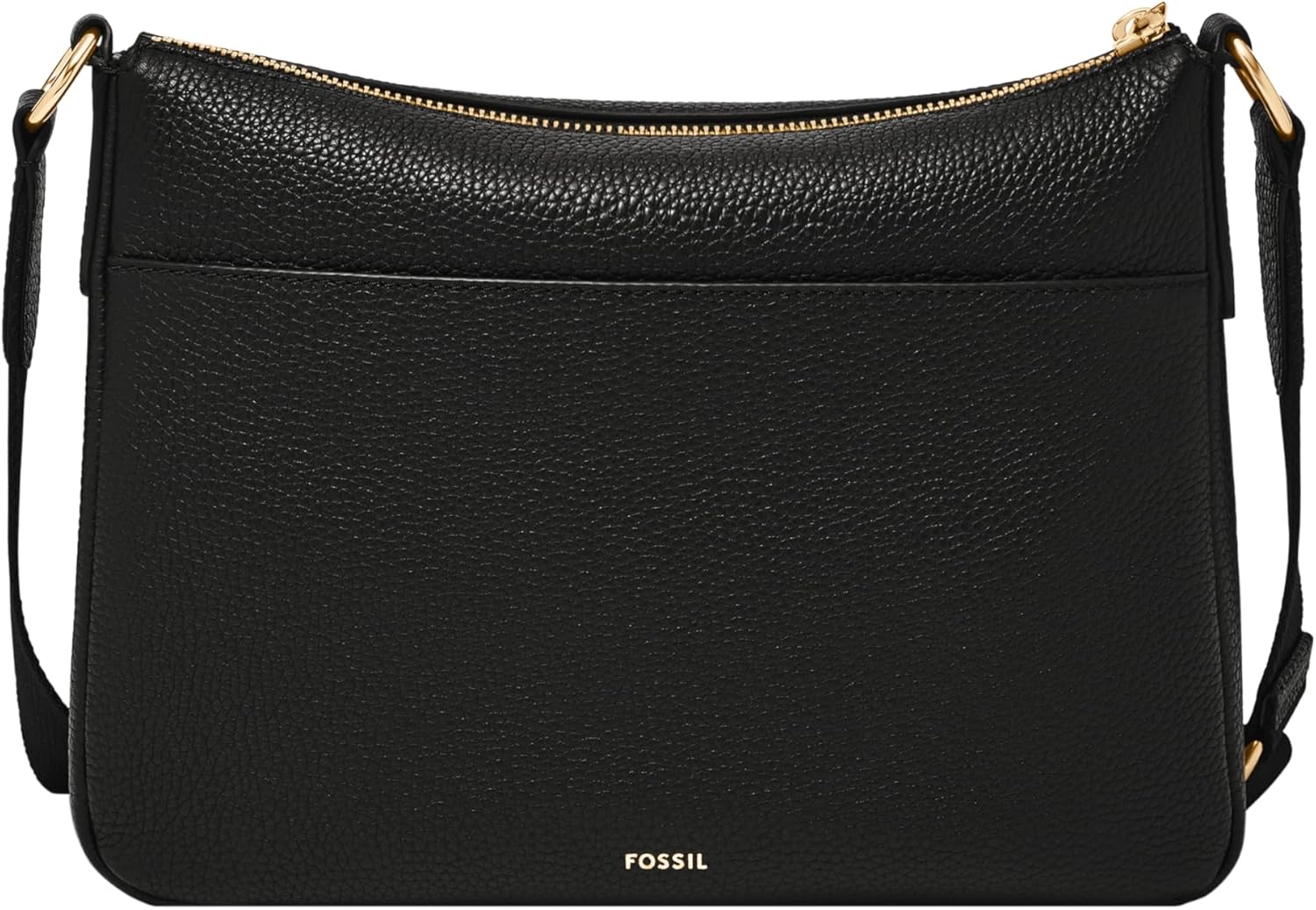 Fossil Women's Maysen Leather Crossbody Bag, Black