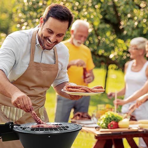 Miniatura 7 de Parrilla eléctrica para cocinar al aire libre, barbacoa sin humo, parrilla extraíble portátil, (YD330)
