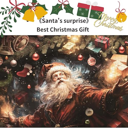 Miniatura 2 de Rompecabezas de Navidad, calendario de Adviento 2024, rompecabezas de 24 días de vacaciones, regalo para adultos, niños y familia, 1008 piezas de