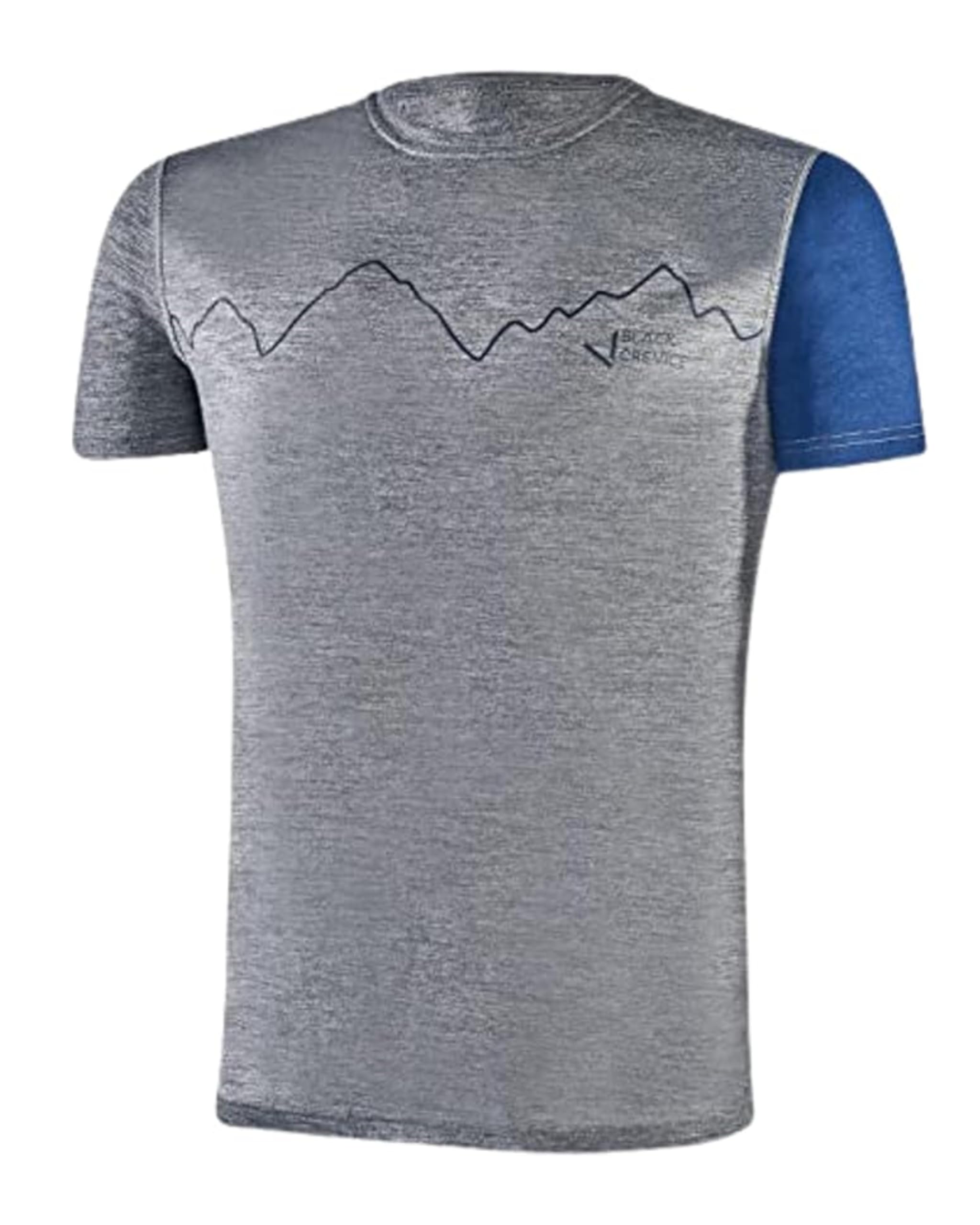 Black Crevice Herren Merino T-Shirt