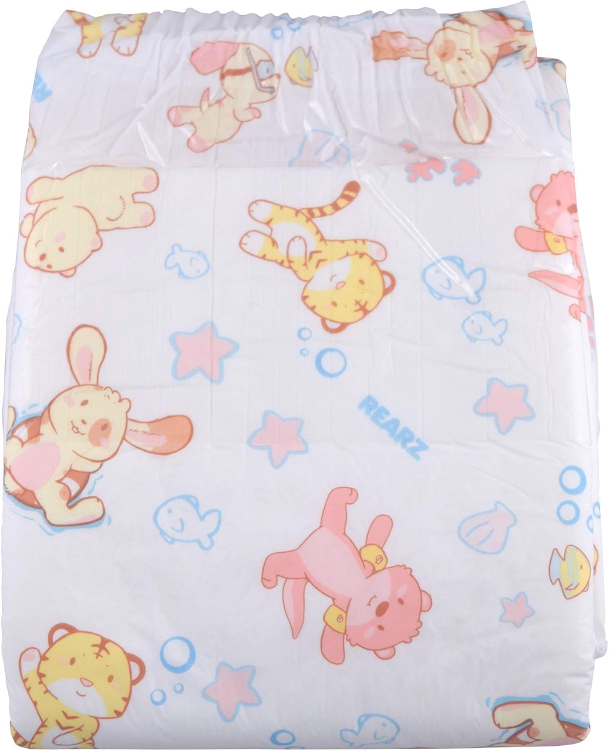 Rearz - Lil' Squirts Splash - Adult Printed Diapers (16 Pack) (X-Large)