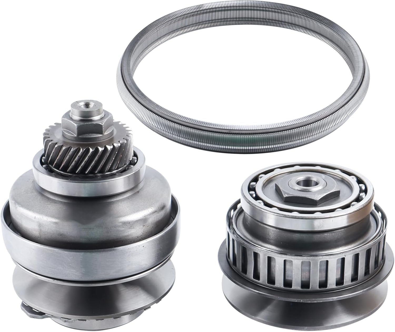 Transmission CVT Auto Drive Pulley Set Master Rebuild Kit 29 Teeth With Belt/Chain Gasket Kit 901068 Compatible with 2011-2015 Nissan Sentra Suzuki Mitsubishi RE0F11A JF015E