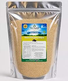 Maca Peruana Negra Pura 1kg Wenutri