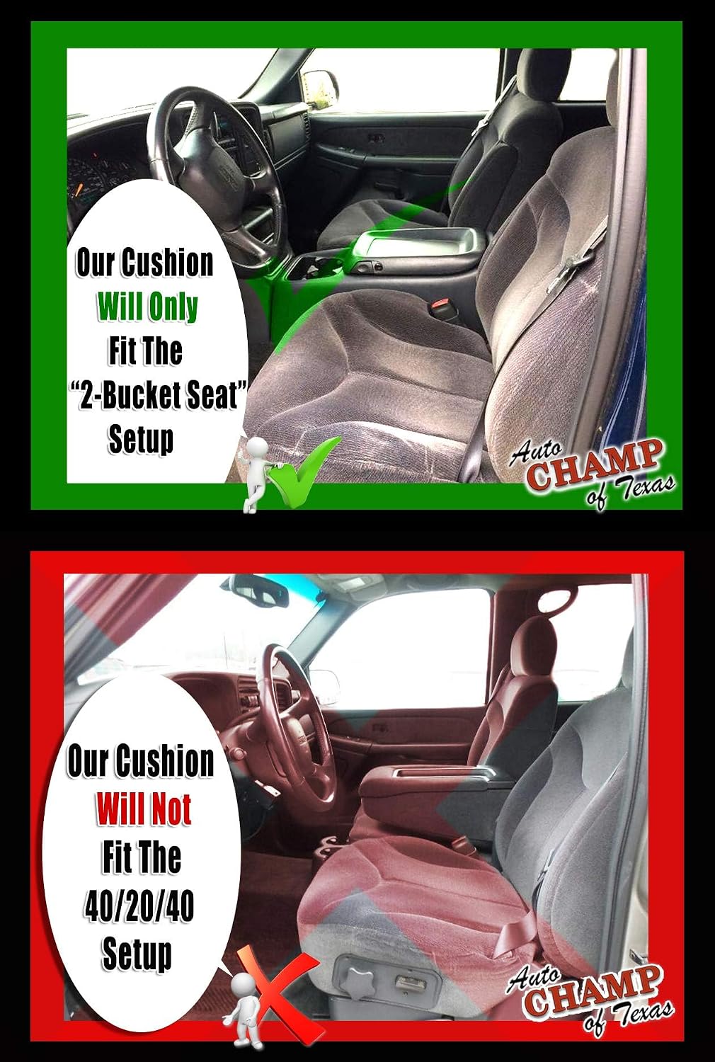 Compatible with 1999-2002 GMC Sierra 2500 SLT SLE - Driver Side Bottom Seat Foam Cushion, 50/50