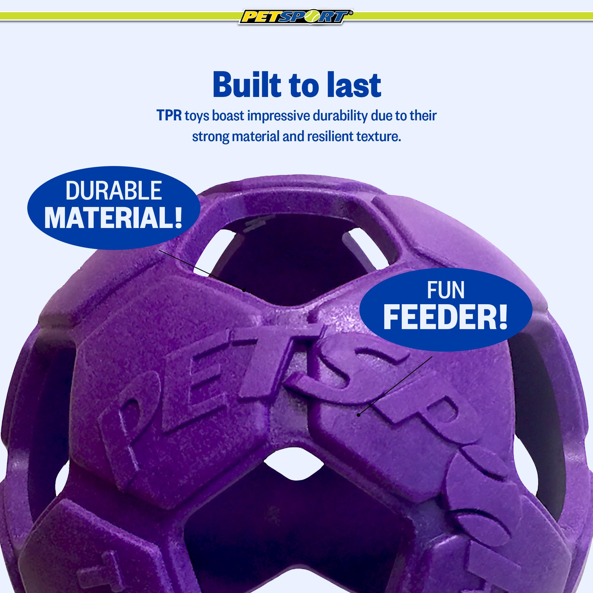 PetSport Sport Pet Turbo Kick Fußball 6 Hundespielzeug