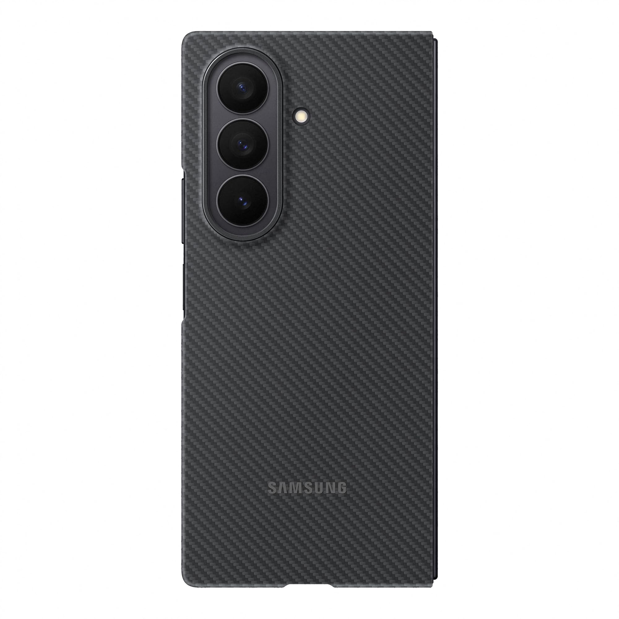 Samsung Galaxy - Funda Oficial de Carbono para Galaxy Z Fold7, Color Negro