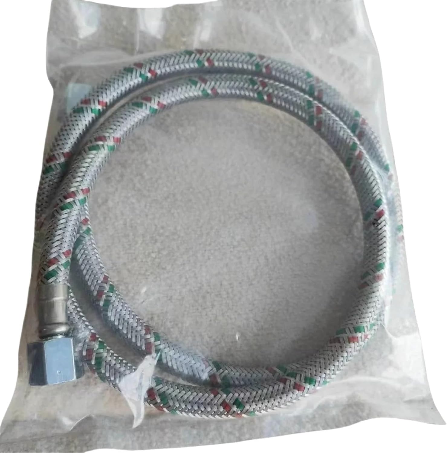 1/4"-1/4" 1M Flexible Tubing Diesel Pipe Braided Oil Tube For Burner