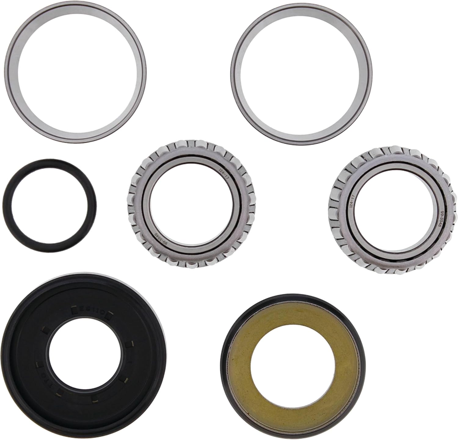 All Balls 22-1081 Steering Bearing Kit Compatible With/Replacement For GasGas EC125 2025, EC250 2024, EC250 2025, EC250F 2024, EC250F 2025, EC300 2024, EC300 2025, EC350F 2024, EC350F 2025