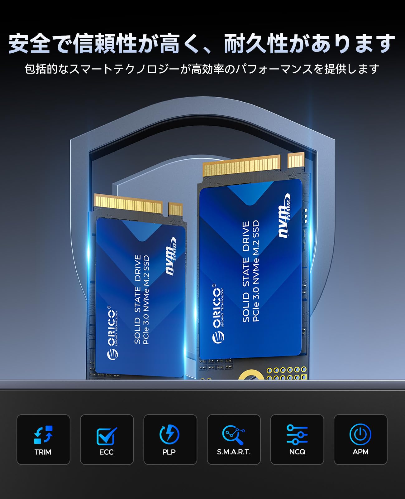 【大特価】ORICO NVMe M.2 2242 SSD1TB PCIe 3.0 Amazon | ORICO SSD 512GB M.2 2242 NVMe 内蔵 SSD 3D NAND搭載 PCIe