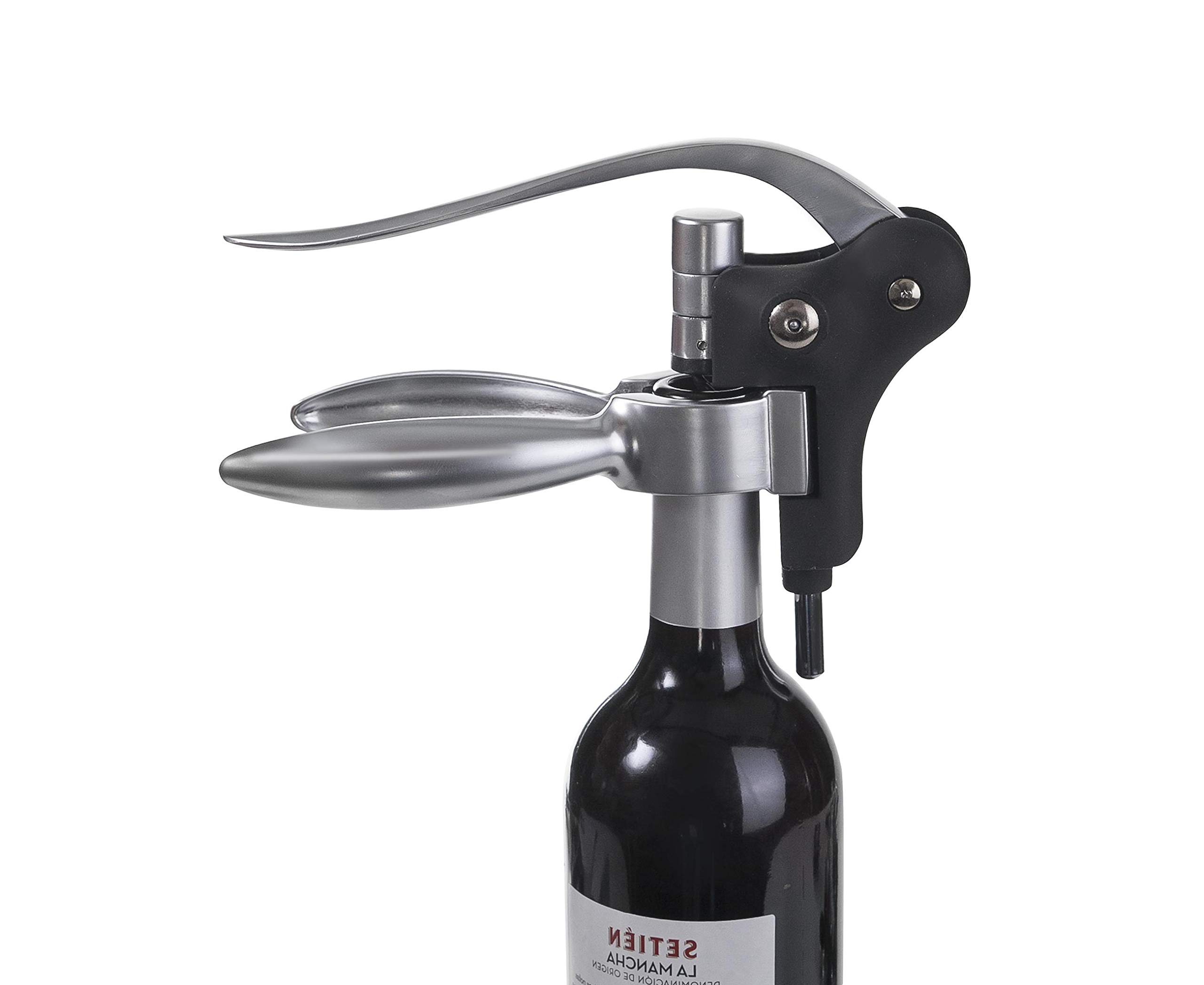 Cavatappi IBILI In Alluminio - Design Grigio, Pratico E Resistente, Per Vino E Bottiglie - Foto 6