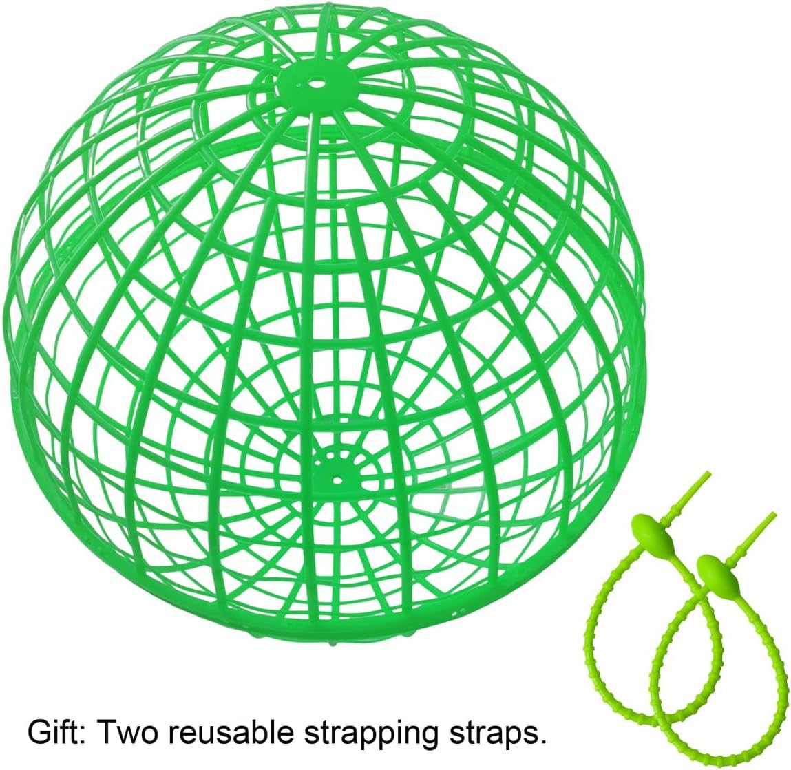 Bethlehem Poultry Transport Ball, Green Plastic Chicken Carrier Cage, Spherical Bird Enclosure 2