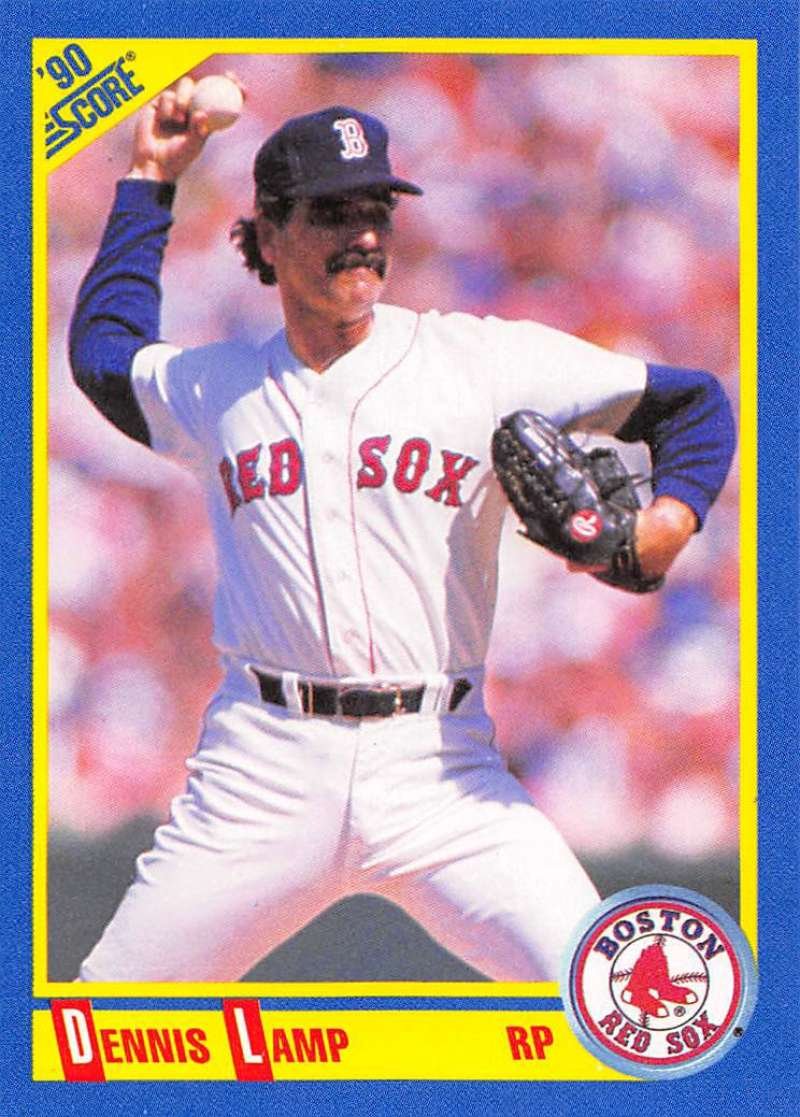 Amazon.com: 1990 Score #471 Dennis Lamp Boston Red Sox Baseball NM