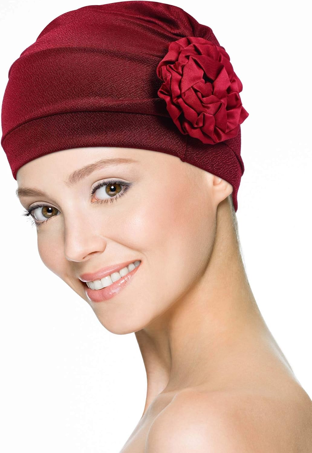 6 Pieces Women Turban Flower Caps Elastic Beanie Headscarf Vintage Headwrap Hats Cancer Caps for Women Chemo(Vintage Colors) - Image 6