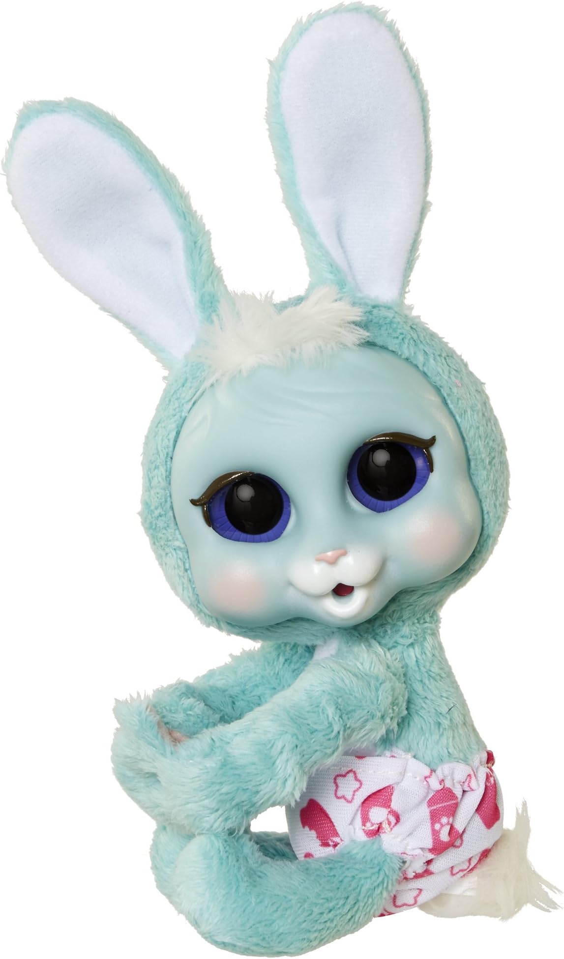 Animal Babies Minis Runts Bunny Teal Plush