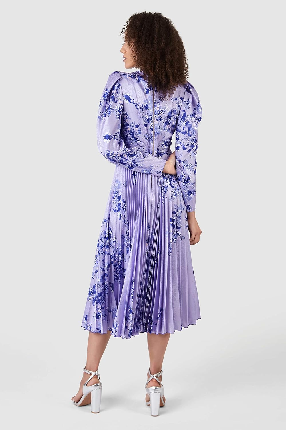open lace back dress Closet London Women's Pleated Dress Casual, Purple, 16 : Amazon.co.uk: Home  & Kitchen