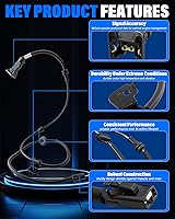 Vista 3 de 91920-B2100 - Cable de arnés de cableado con sensor de velocidad de rueda ABS trasero derecho compatible con Kia Soul 2014-2019 compatible con Kia