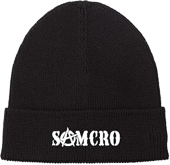 Sons of Anarchy Samcro Embroidered Beanie Black