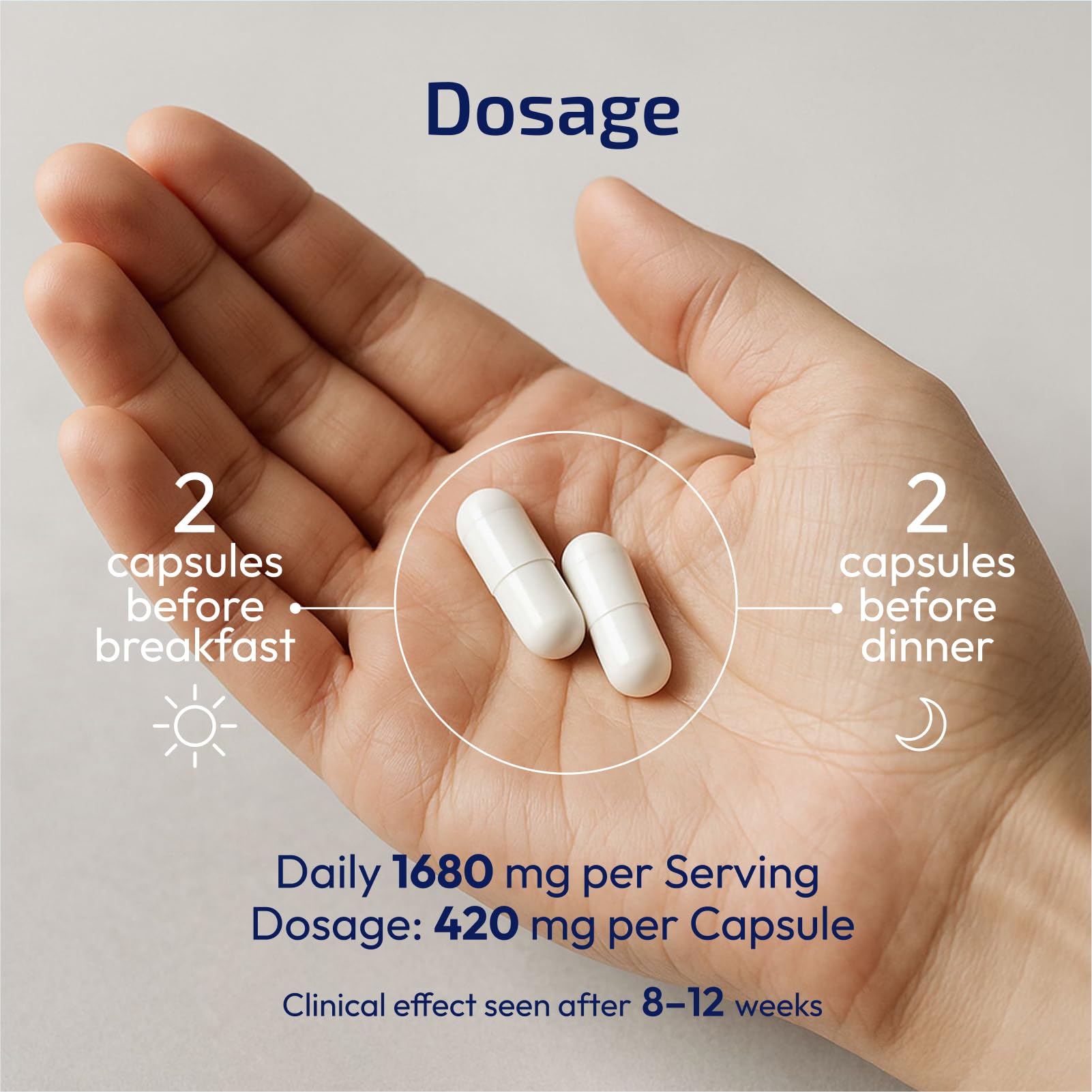 xLongevity Glucose management capsules 1680mg Daily Diabetes Care Berberine root extract, L-Carnosine, Milk Thistle, Ceylon Cinnamon extract, Liposomal, clinical supplement, Healthy Blood Sugar level | 120 Capsules for 30 days serving - Vegan for all 4