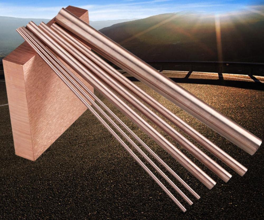 Wolfram-Kupfer Rundstab W70/Cu30 – Durchmesser 1–10 Mm, Länge 200 Mm, Für EDM-Elektroden & Widerstandsschweißen