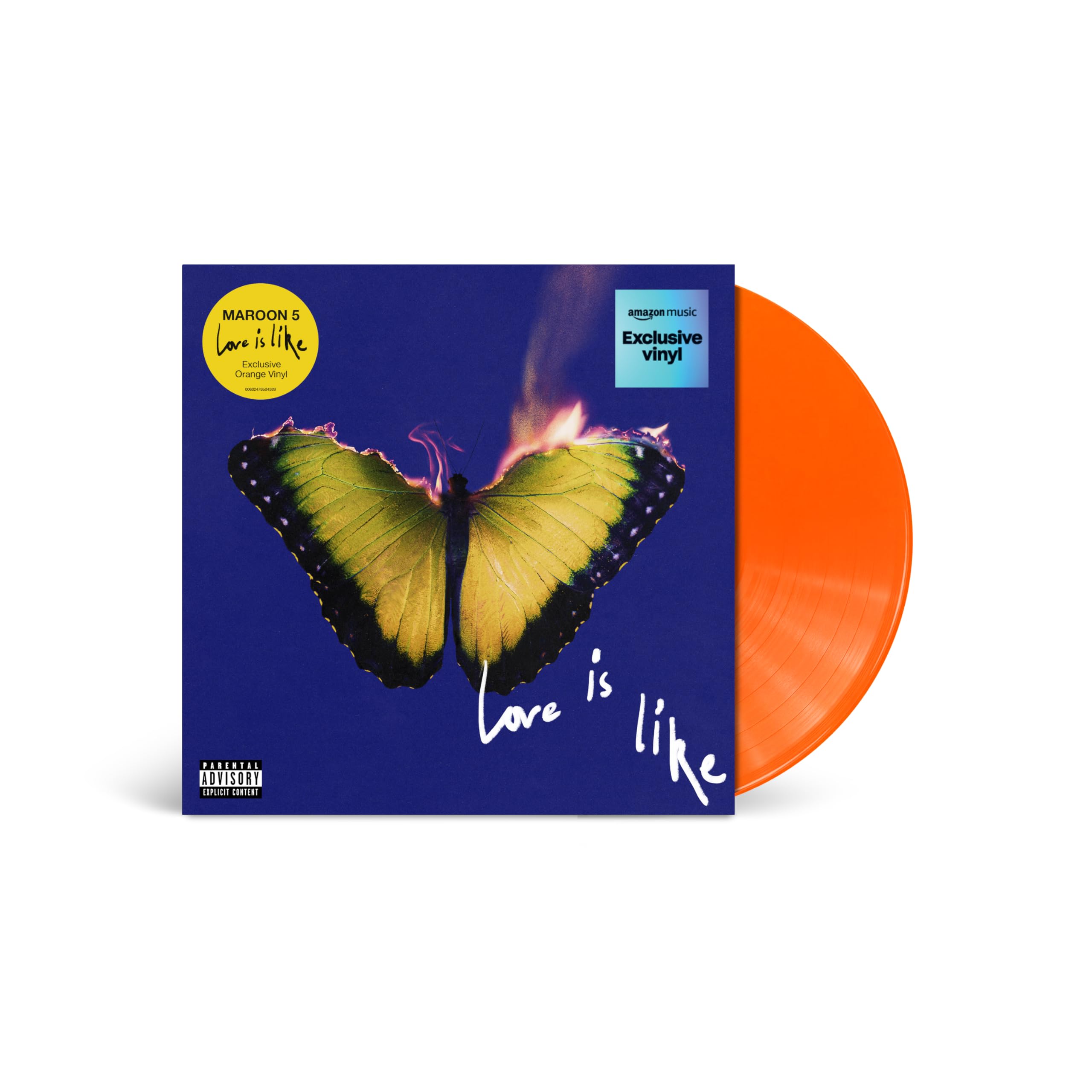 Love Is Like (Amazon Exclusive Orange Vinyl) [VINYL] by Maroon 5
