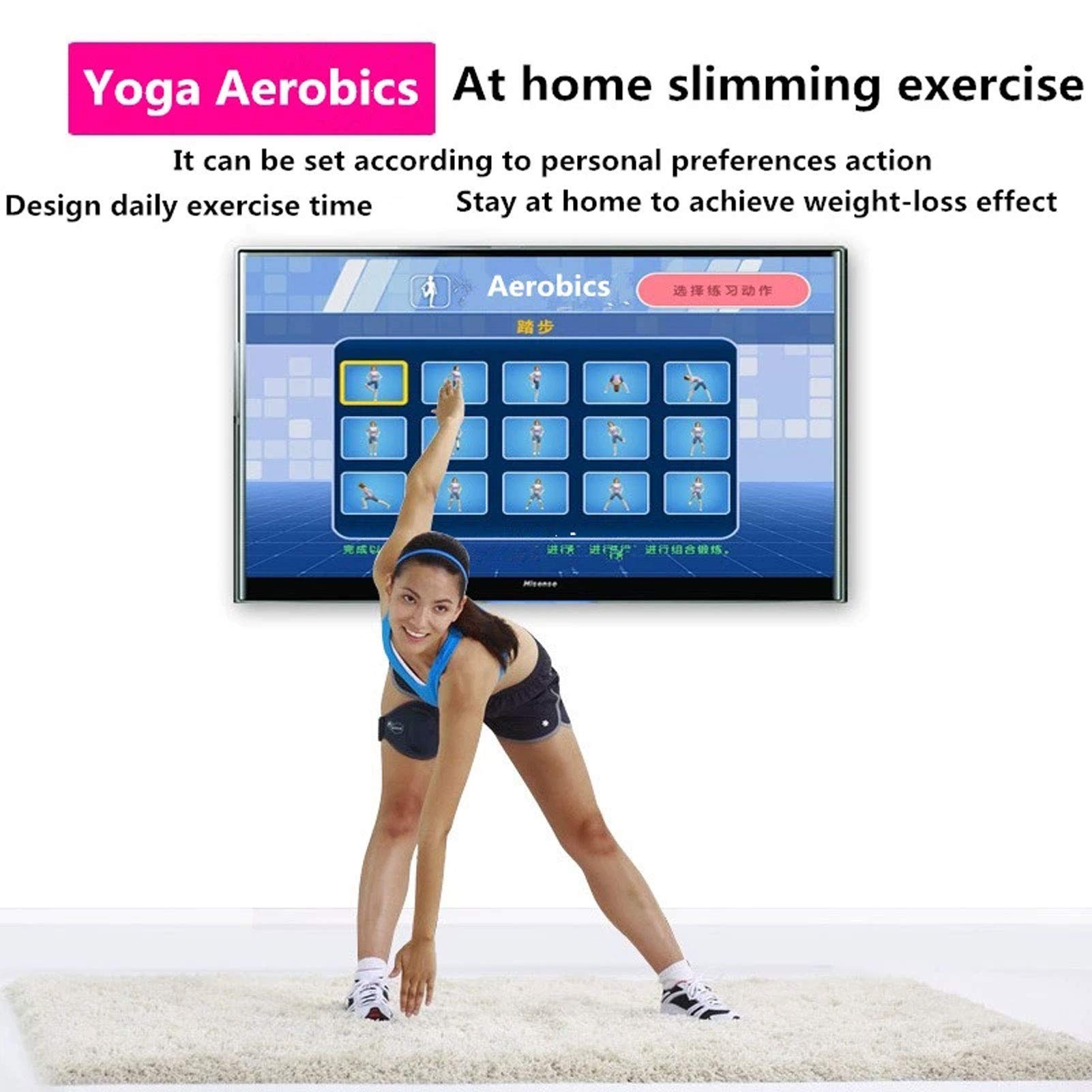 Tapis De Danse Double Sans Fil – 165×81 Cm – Compatible TV, PC – En Mousse épaisse – Pour Adultes Et Enfants