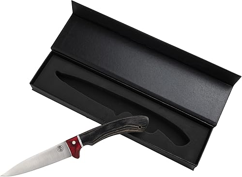 Miniatura 3 de Prince of Scots Cuchillo de pelar/utilidad de 4.5 pulgadas | Mango extragrande | Acero premium, borde recto multiusos, punta de lanza