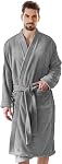 PJGGZ Serviette Robe pour Homme - Serviette sèche rapide ultra-absorbante souple Kimono Peignoir, Spa & Hôtel