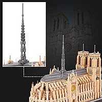 Vista 46 de Juego de bloques de construcción, modelo de arquitectura New York Skylines, bloques de construcción, 3452 piezas, micro ladrillos de construcción