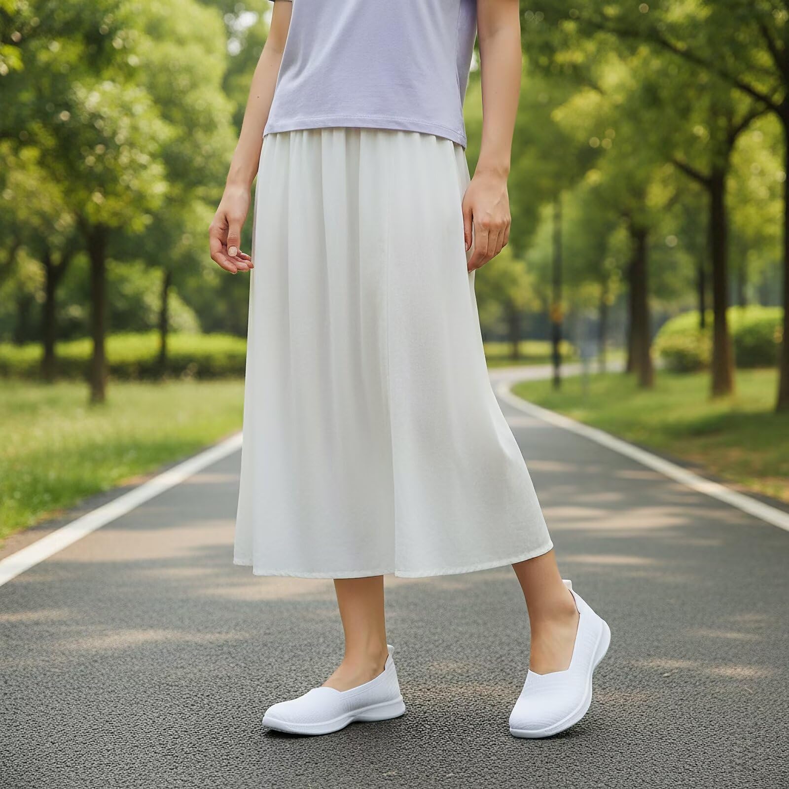 Konhill Damen Ballerinas Loafers Elegant Lässige Flache Schuhe Bequeme Weich Strickstoff Leichte Slip On Walking Schuhe