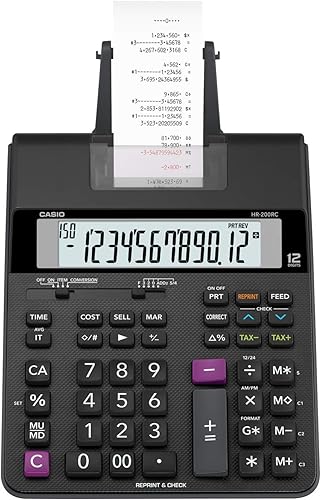 Miniatura 4 de Casio HR-200RC - Calculadora de impresión