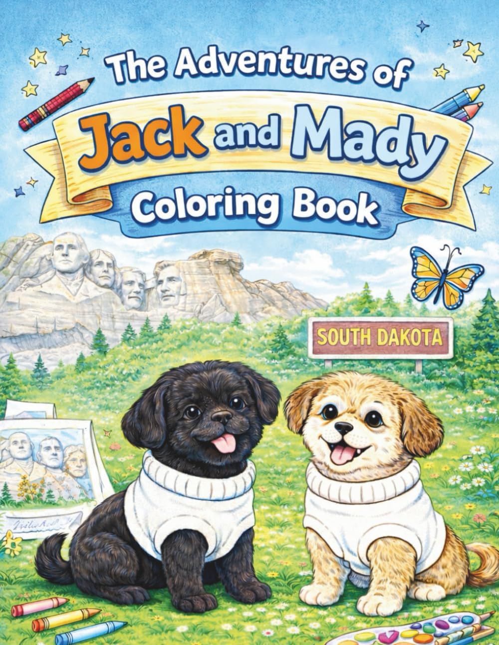 The Adventures of Jack and Mady Coloring Book: Coloring Fun Inspired by the Jack and Mady Stories