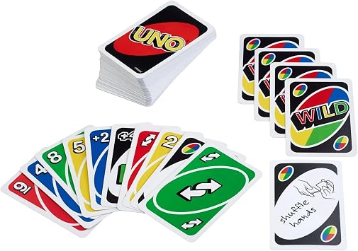 Mattel Games UNO Dare with UNO Card Game Bundle