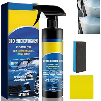 Quick Effect Coating Agent Spray Upgrade Repairs Car Coating Spray 3-in-1 High Protection Car Coating Spray Protection Fast Car Coating 1