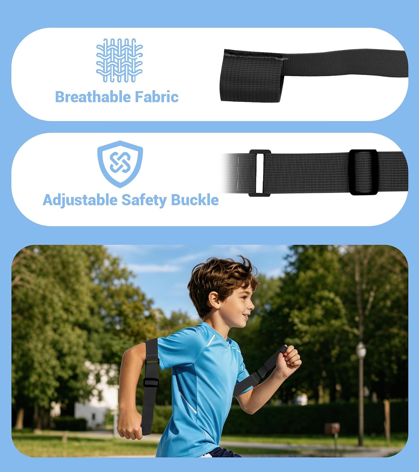 Arm Swing Trainer,Track Training Equipment,90° Running Form Aid | Adjustable Running Arm Position Corrector for Youth Athletes