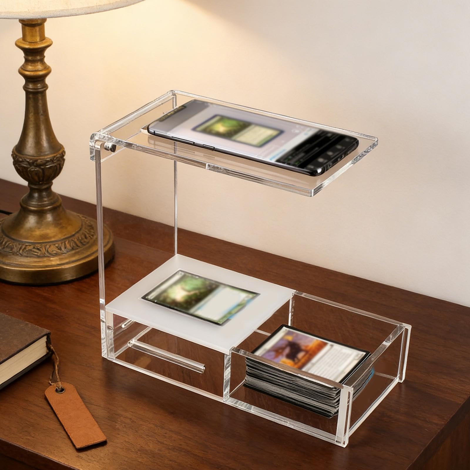 Porte-Cartes avec Plateau de Présentation et Robustesse Professionnelle. Porte-Cartes Transparent.