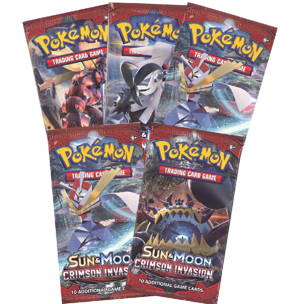 Pokemon Crimson Invasion Booster Pack x 8 : Amazon.se: Toys