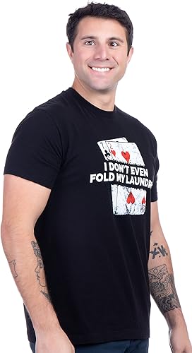 Miniatura 3 de Póker - I Don't Even Fold My Laundry Camiseta divertida de Texas Hold Em