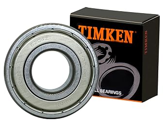 2PACK TIMKEN 6204-2Z Double Metal Seal Bearings 20x47x14mm, Pre-Lubricated and Stable Performance and Cost Effective, Deep Groove Ball Bearings | Pre-Lubricated and Stable Performance and Cost Effective Deep Groove Ball Bearings