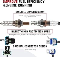 Vista 4 de Sensor de oxígeno O2 aguas arriba aguas abajo Juego de 4 213-4229, kit de sensor O2 de 4 cables para Cadillac Escalade para Chevrolet Camaro